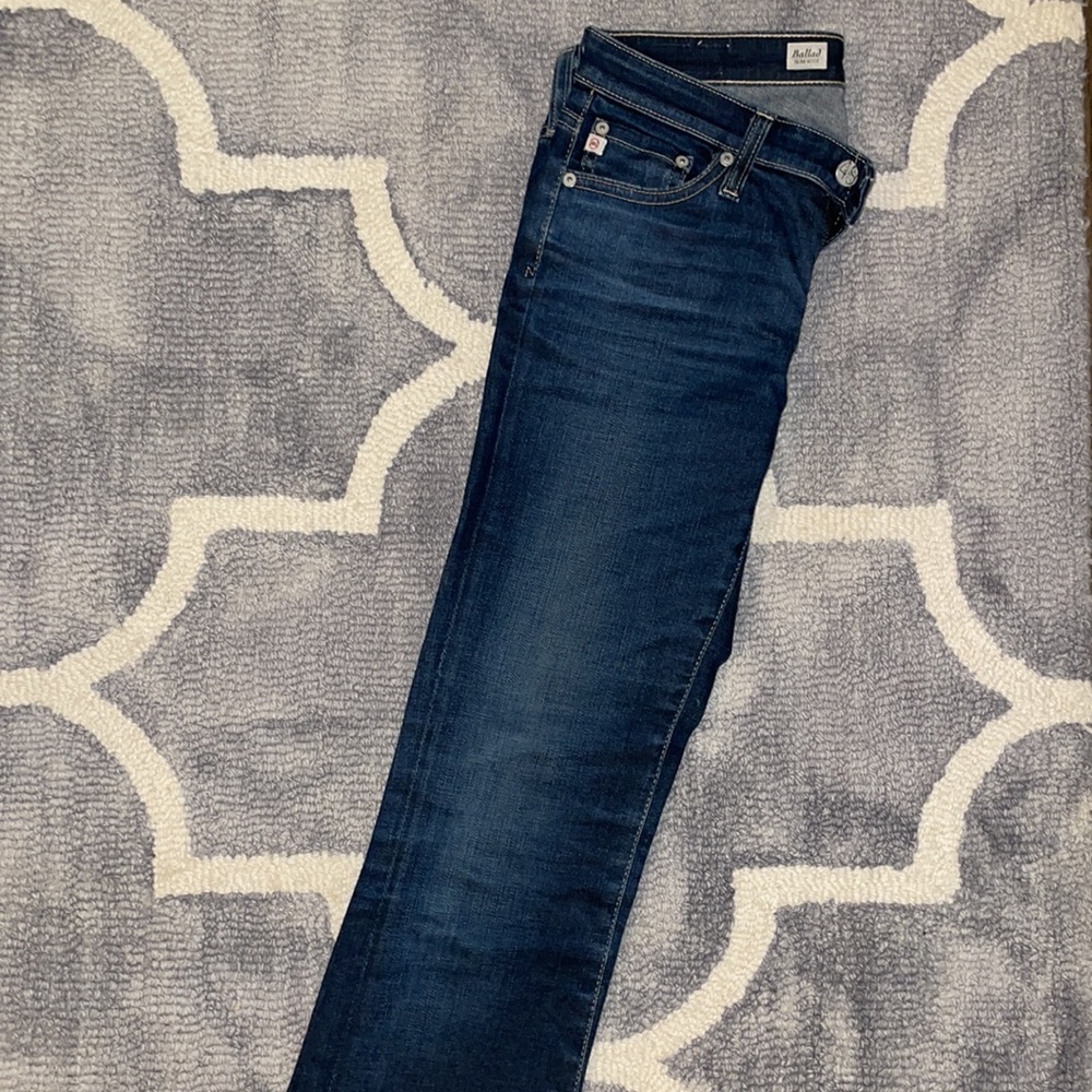 AG Ballad Slim Boot Cut Jeans Size 26 - Picture 3 of 4